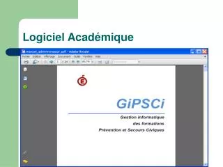 logiciel acad mique