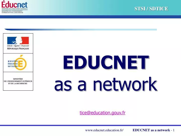 educnet as a network