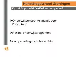 opzet pop toetst flexibel en competent