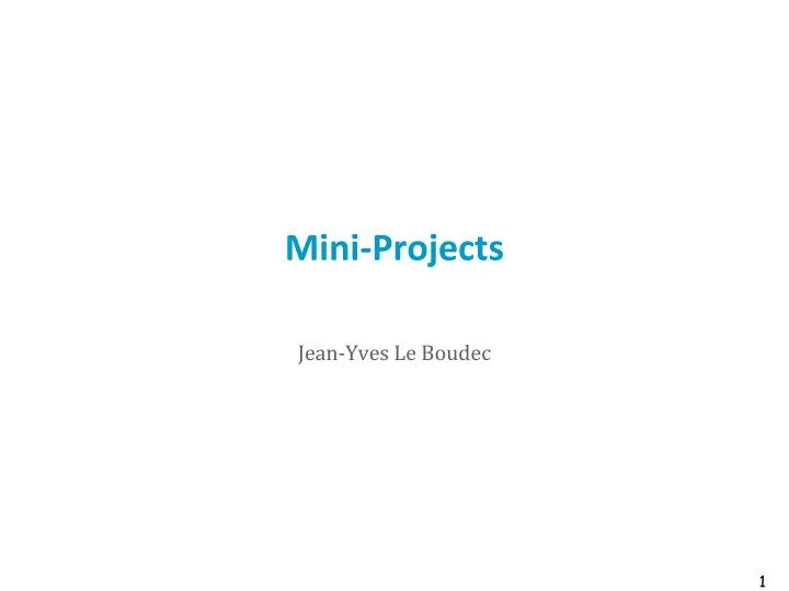 mini projects