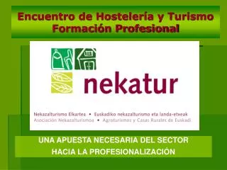 encuentro de hosteler a y turismo formaci n profesional