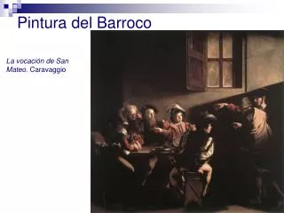 pintura del barroco