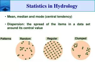 Statistics in Hydrology