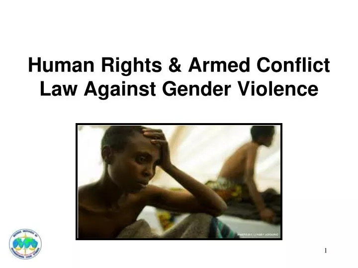 human rights armed conflict law against gender violence