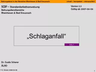dr guido scherer lrd