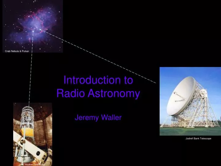 introduction to radio astronomy jeremy waller