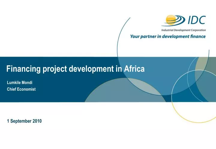 financing project development in africa