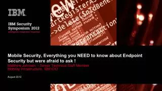 mobile security everything you need to know about endpoint security but were afraid to ask