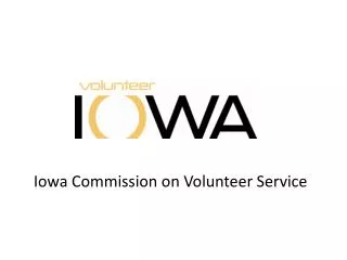 Iowa Commission on Volunteer Service