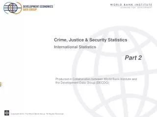 International Statistics Part 2