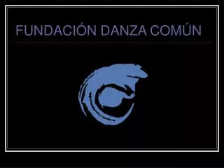 fundaci n danza com n