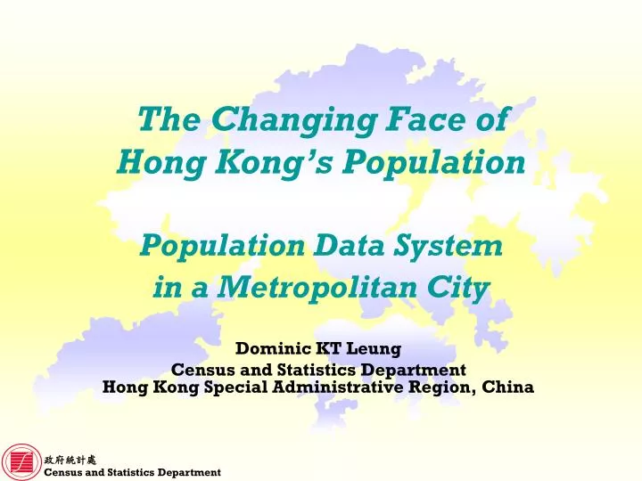 the changing face of hong kong s population population data system in a metropolitan city