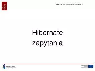 hibernate zapytania