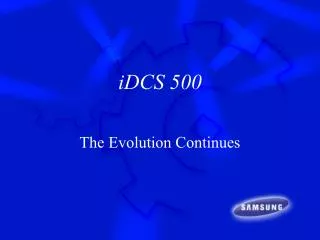 iDCS 500