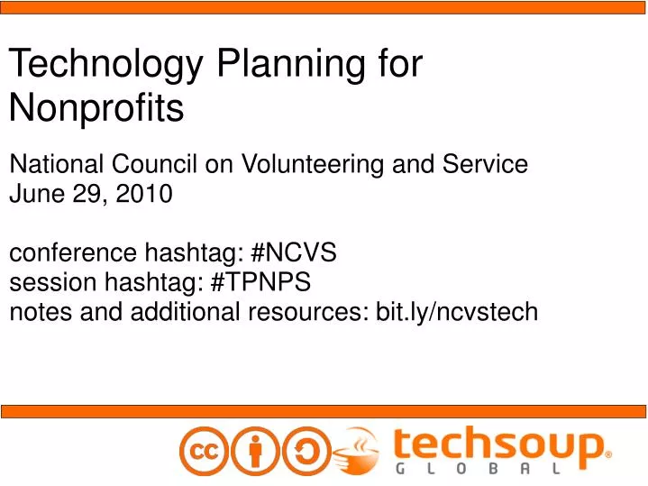 technology planning for nonprofits