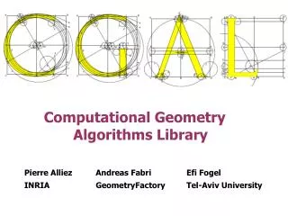 Computational Geometry Algorithms Library