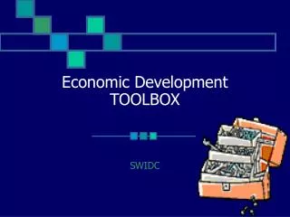 Economic Development TOOLBOX