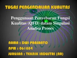 tugas pengendalian kualitas