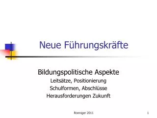 neue f hrungskr fte