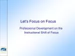 Let’s Focus on Focus - slide 1