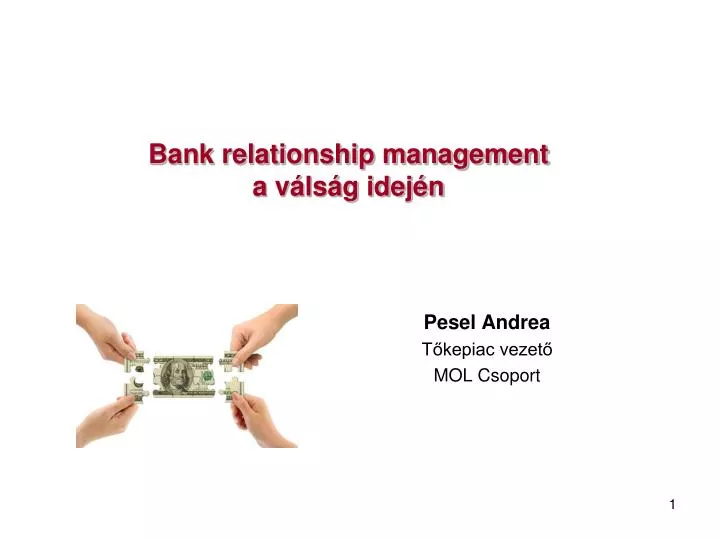 bank relationship management a v ls g idej n
