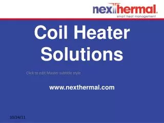 Coil Heater Solutions