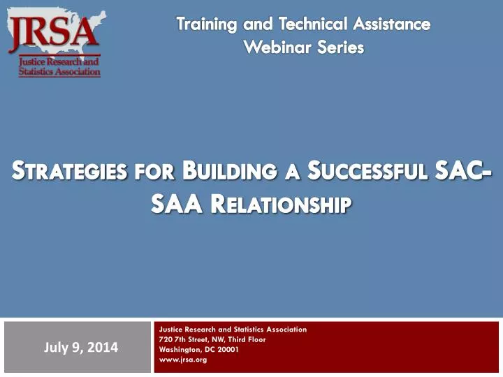 strategies for building a successful sac saa relationship