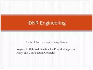 IDNR Engineering