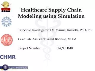Healthcare Supply Chain Modeling using Simulation