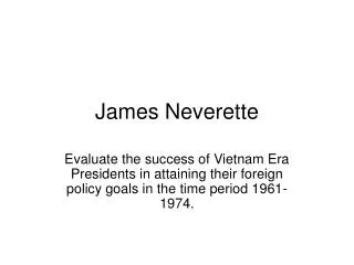 James Neverette