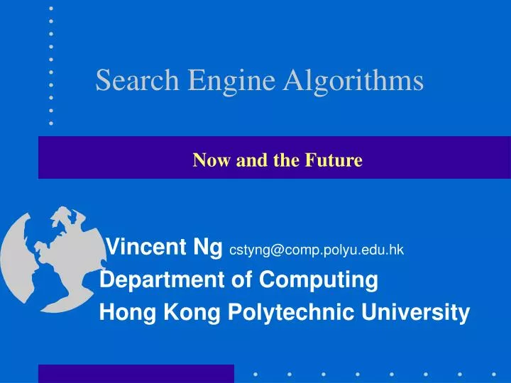 search engine algorithms