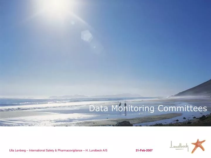 data monitoring committees