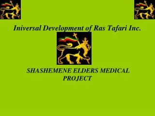 Iniversal Development of Ras Tafari Inc.
