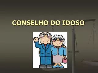 conselho do idoso