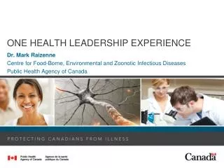 ONE HEALTH LEADERSHIP EXPERIENCE