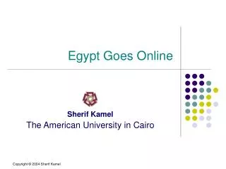 Egypt Goes Online