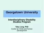 Georgetown University - slide 1