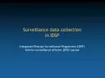 Surveillance data collection in IDSP - slide 1