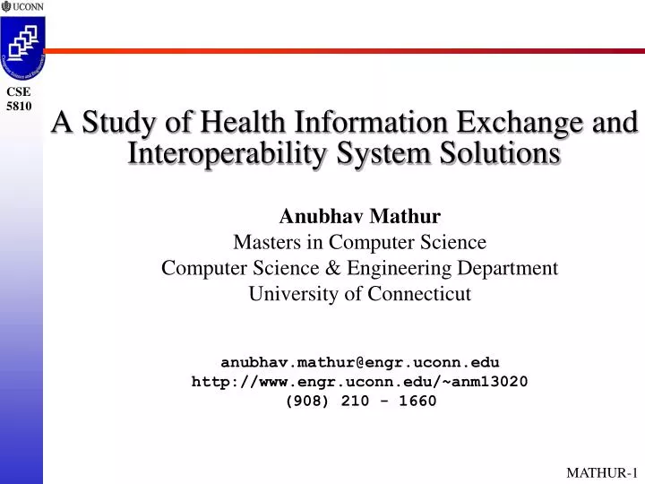 a study of health information exchange and interoperability system solutions