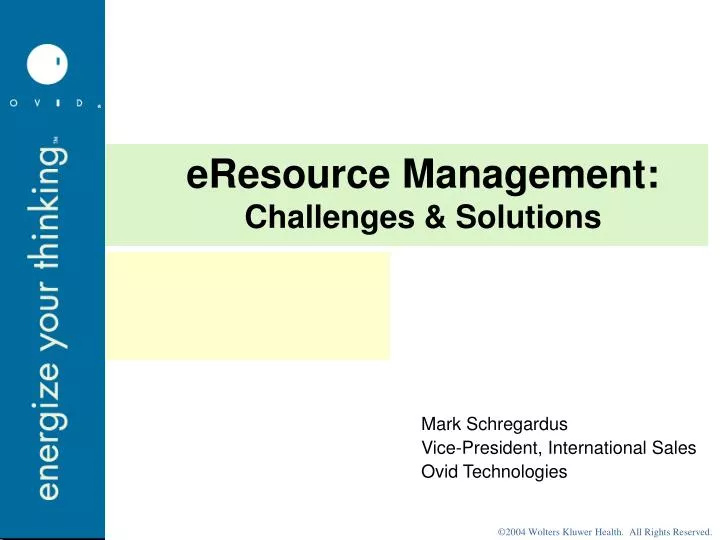 eresource management challenges solutions
