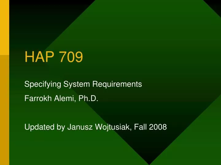 hap 709