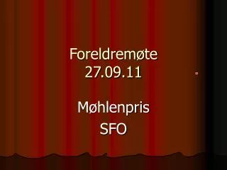 foreldrem te 27 09 11