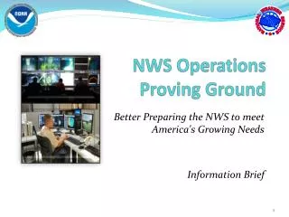 NWS Operations Proving Ground