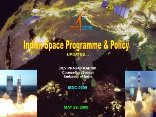 Indian Space Programme &amp; Policy