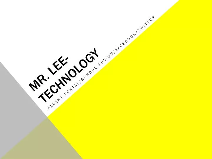mr lee technology