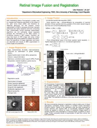 Retinal Image Fusion and Registration