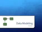 Data Modeling - slide 1