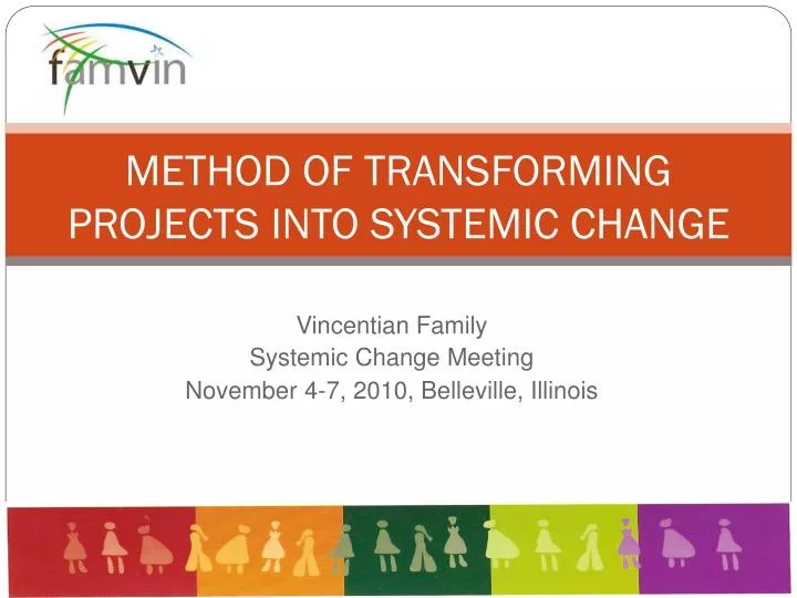 method of transforming projects into systemic change