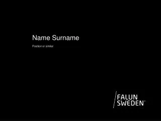 Name Surname