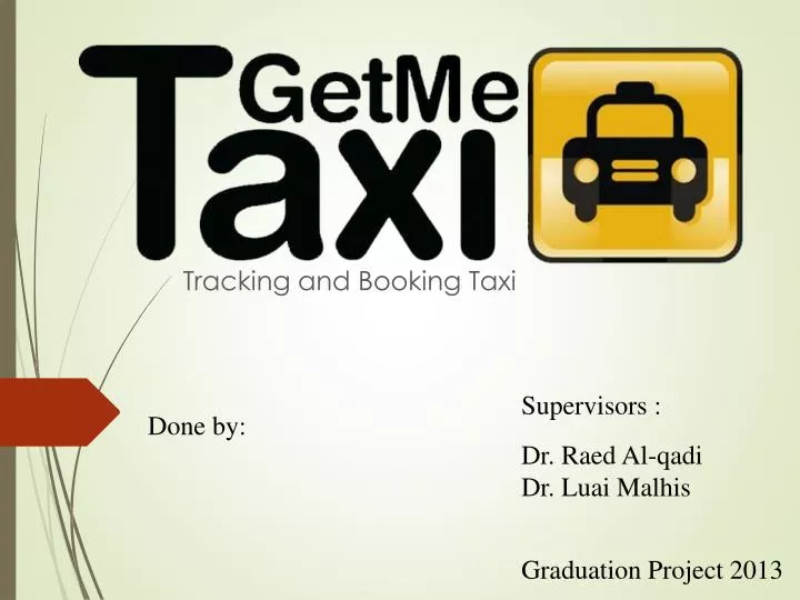 tracking and booking taxi